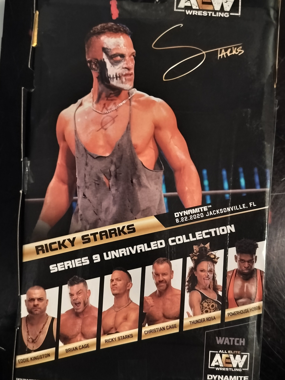 AEW Ricky Starks Chase Toy - Picture 2 of 2